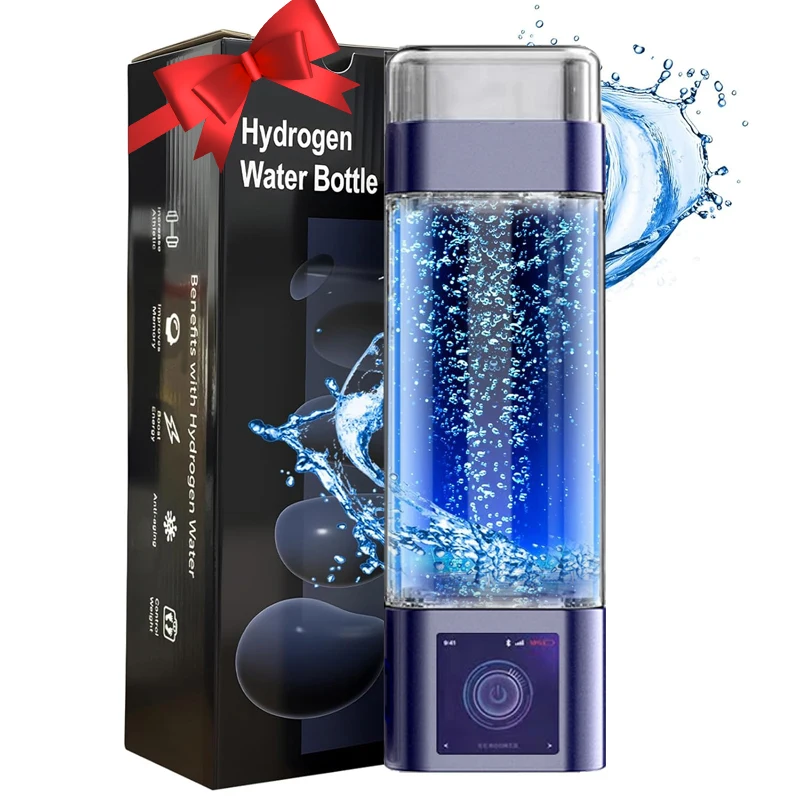 

Molecular Hydrogen Water Maker Best Seller 9000ppb Hydrogen Water Cup Electric Usb Hydrogen Rich Water Generator Bottle 350ml