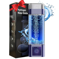 Molecular Hydrogen Water Maker Best Seller 9000ppb Hydrogen Water Cup Electric Usb Hydrogen Rich Water Generator Bottle 350ml