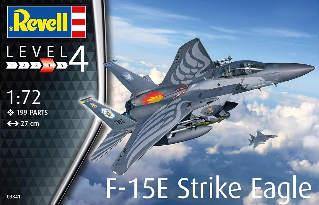 

Revell Aircraft Scale Model Kit 03841 F-15E Strike Eagle 1/72