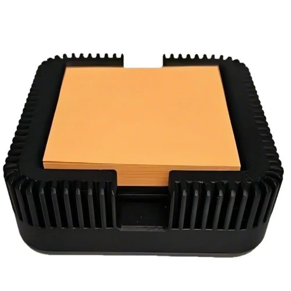 Drawing Template Sticky Note Holder Efficient Self-sticky Notes Note Holder Marking Template Stationery Storage Desk Organizer