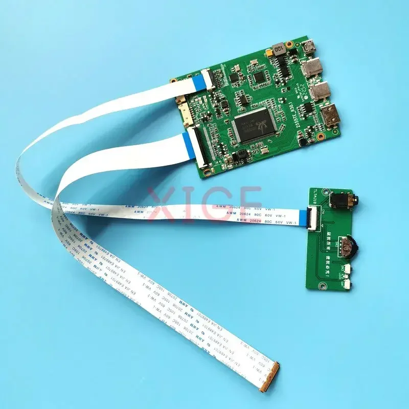 

For B133HAN02.0/2.1 B133HAN02.5 1920x1080 HDMI-Mini 30 Pin EDP 13.3" 2 TYPEC Laptop Screen LCD Driver Controller Board Kit DIY