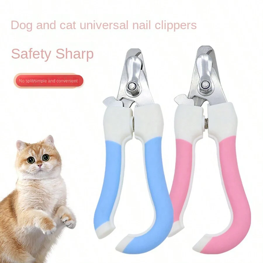 Pet Nail Scissors, Dog and Cat Nail Clippers, Nail Clippers, Pet Scissors, Pet Daily Necessities Set