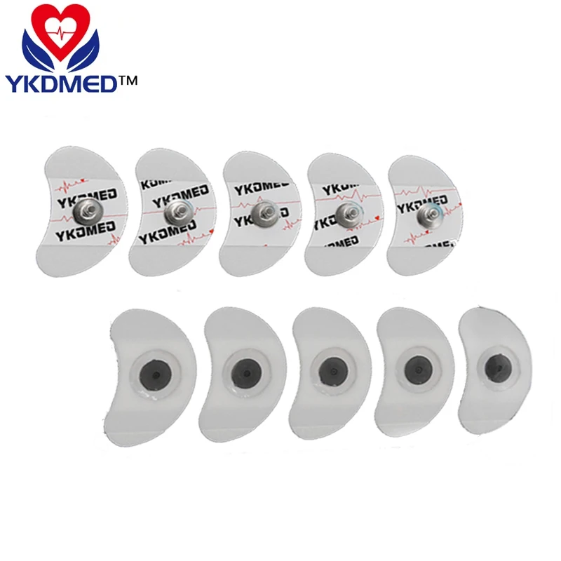 

1000PCS/Foam electrode sheet ECG Electrodes Medical Electrode Patch Disposable Electrodes Pad ECG Electrodes 40*26mm