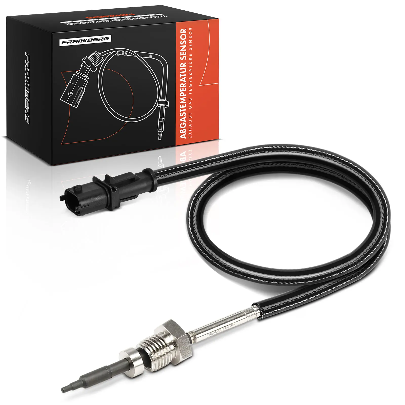 Frankberg 1x temperatuursensor voor Fiat Panda 169 Ypsilon 843 1.3L 2006-2013 51861682 55228650