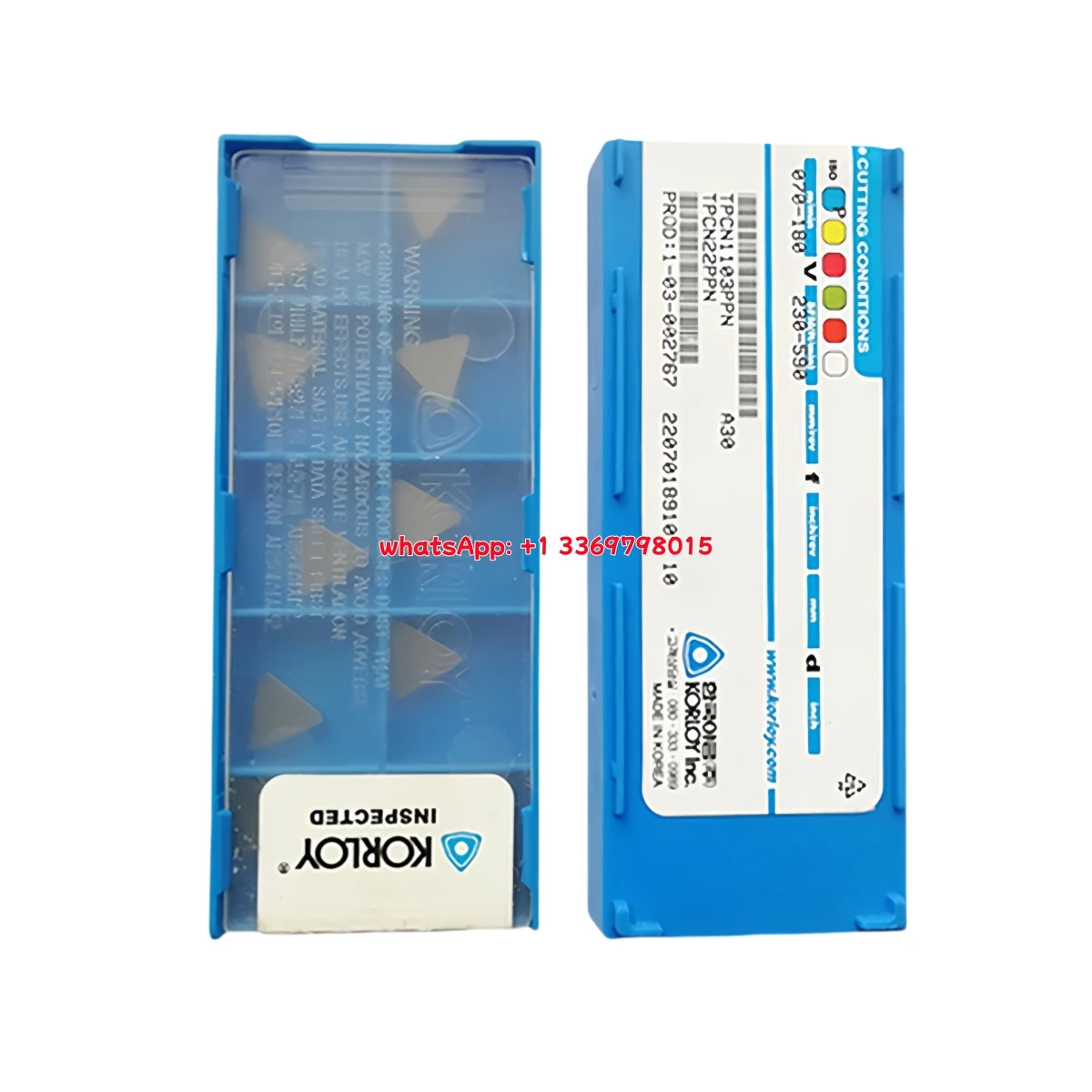 KORLY Original TPCN TPCN11 TPCN1103 04 PPN PDER-RH H01 A30 CN30 PC6510 inserto de fresado 10 Uds