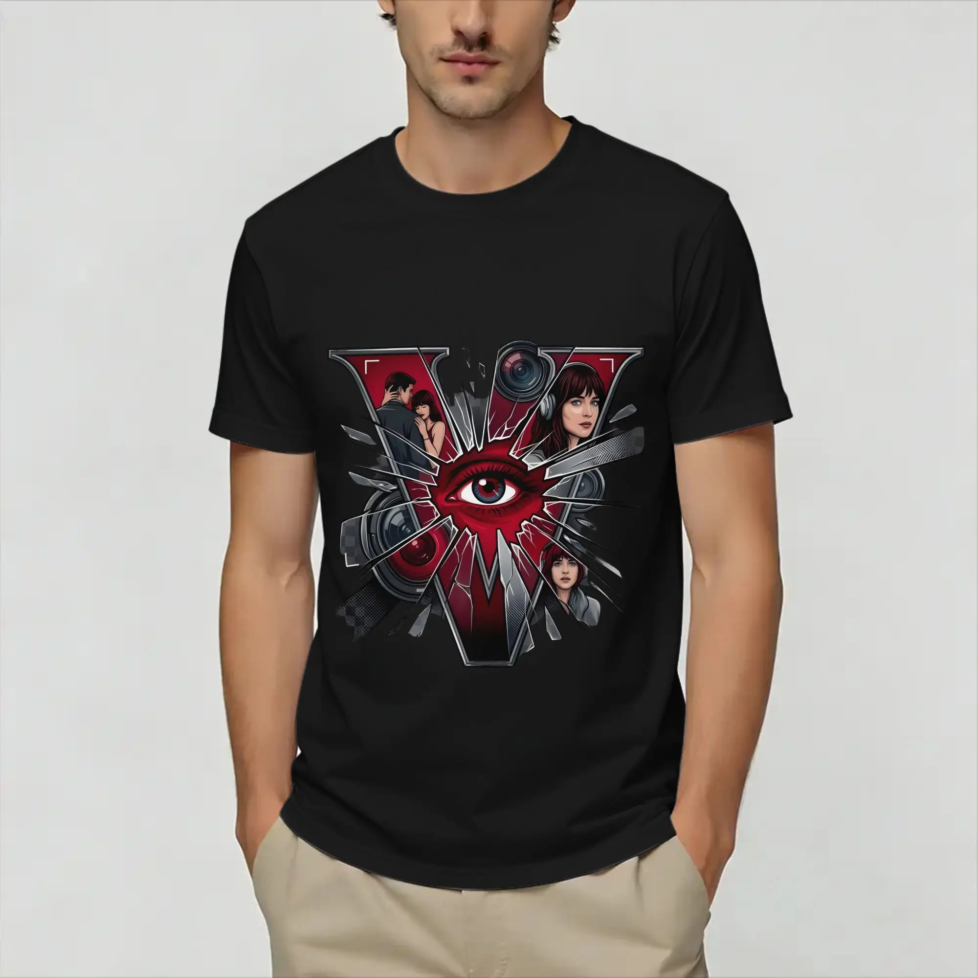 Veritys T Shirts Men 100% Cotton Awesome T-Shirt Round Neck  Tees Short Sleeve Clothing Gift Idea