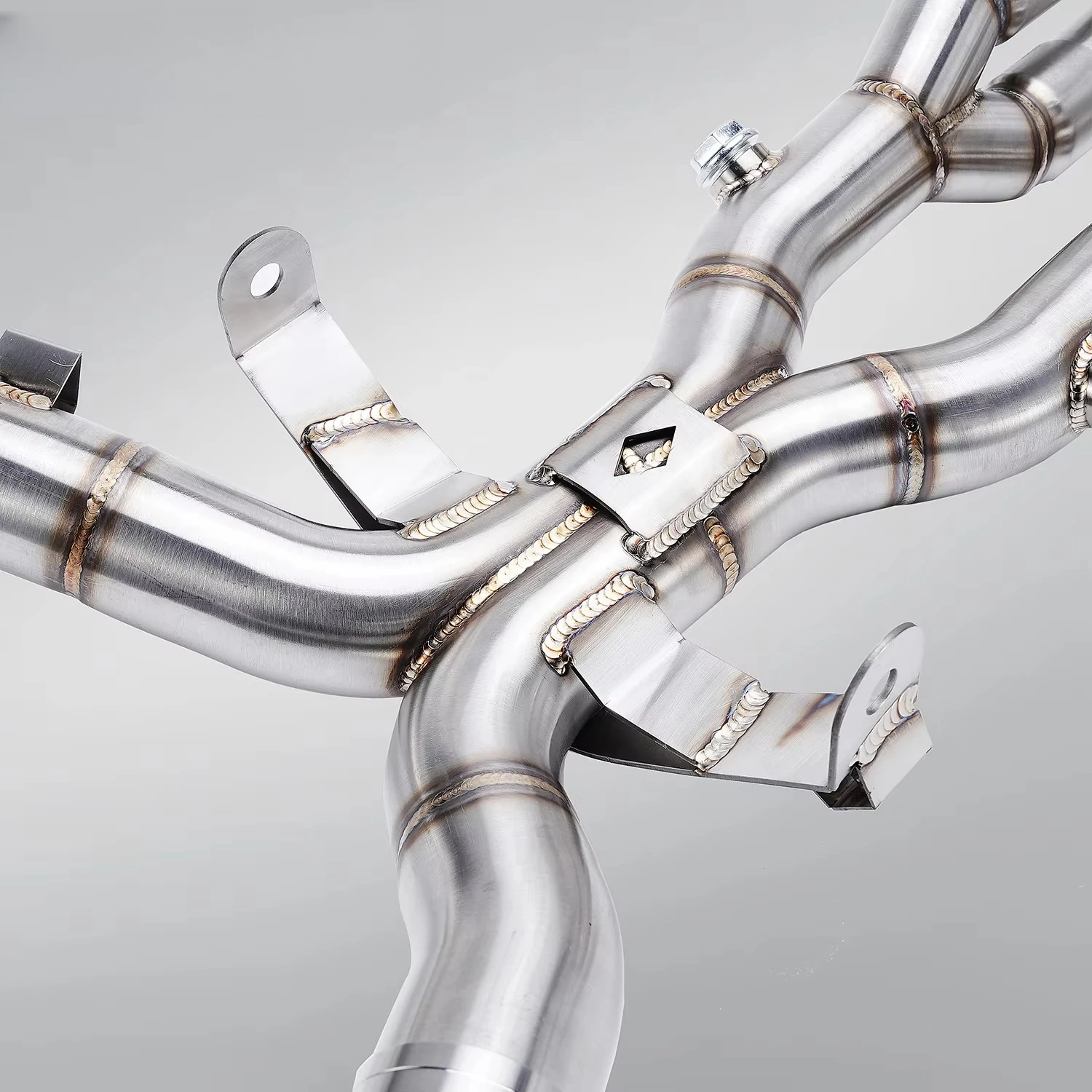GSX1300 GSX1300R  GEN 3 Stainless Steel Exhaust System of 2021-2024 Motorcycle in the Front and Middle Section