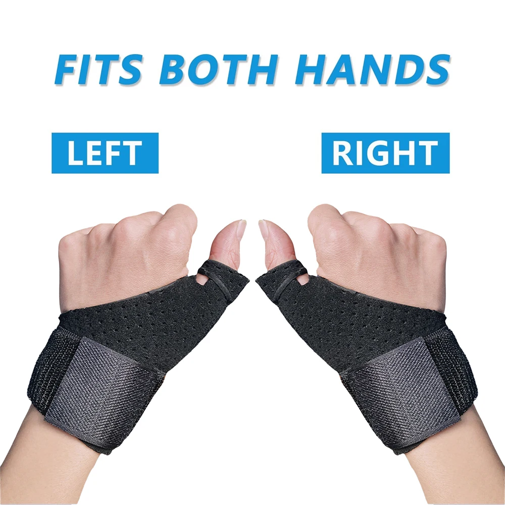 1pc Trigger Thumb Splint - Thumb Spica Support Brace Stabilizer for Pain, Sprains,Arthritis,Tendonitis (Right Hand or Left Hand)