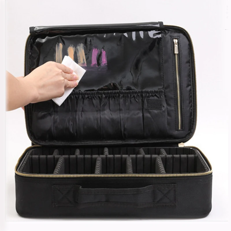 2024 Professional Makeup Bag Women Cosmetic Bags Case High Quality Female Korean Makeup Box Large Capacity Travel Wash Bags