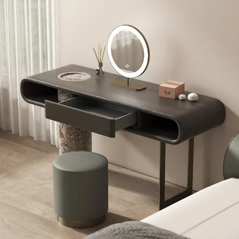 high quality Other Bedroom Furniture Light Emitting Diode Makeup Drser with Mirror and Drawer