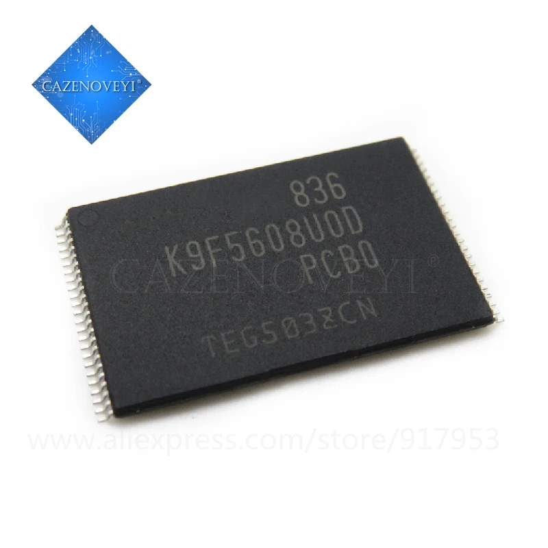 5pcs/lot K9F5608U0D-PCB0 K9F5608UOD-PCBO K9F5608U0D K9F5608UOD TSOP48 In Stock