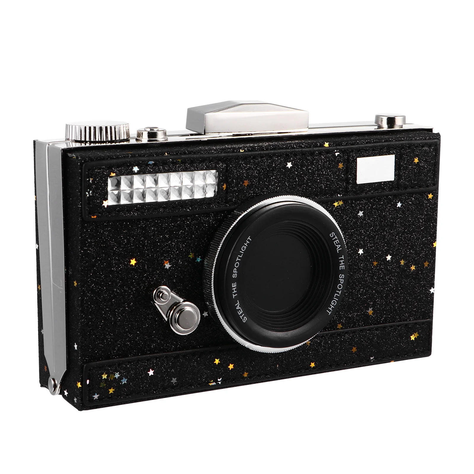 1 قطعة حقيبة كتف PU حقيبة نمط الكاميرا تصميم حديث بسيط براعة قوية مثالية للعمل هدية المدرسة لها #4