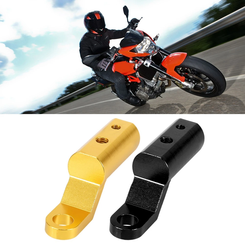 

Motorcycles Scooter Rearview Mirror Base Extension Mount Bracket Hooks Support Holder for Motorcycles Scooter