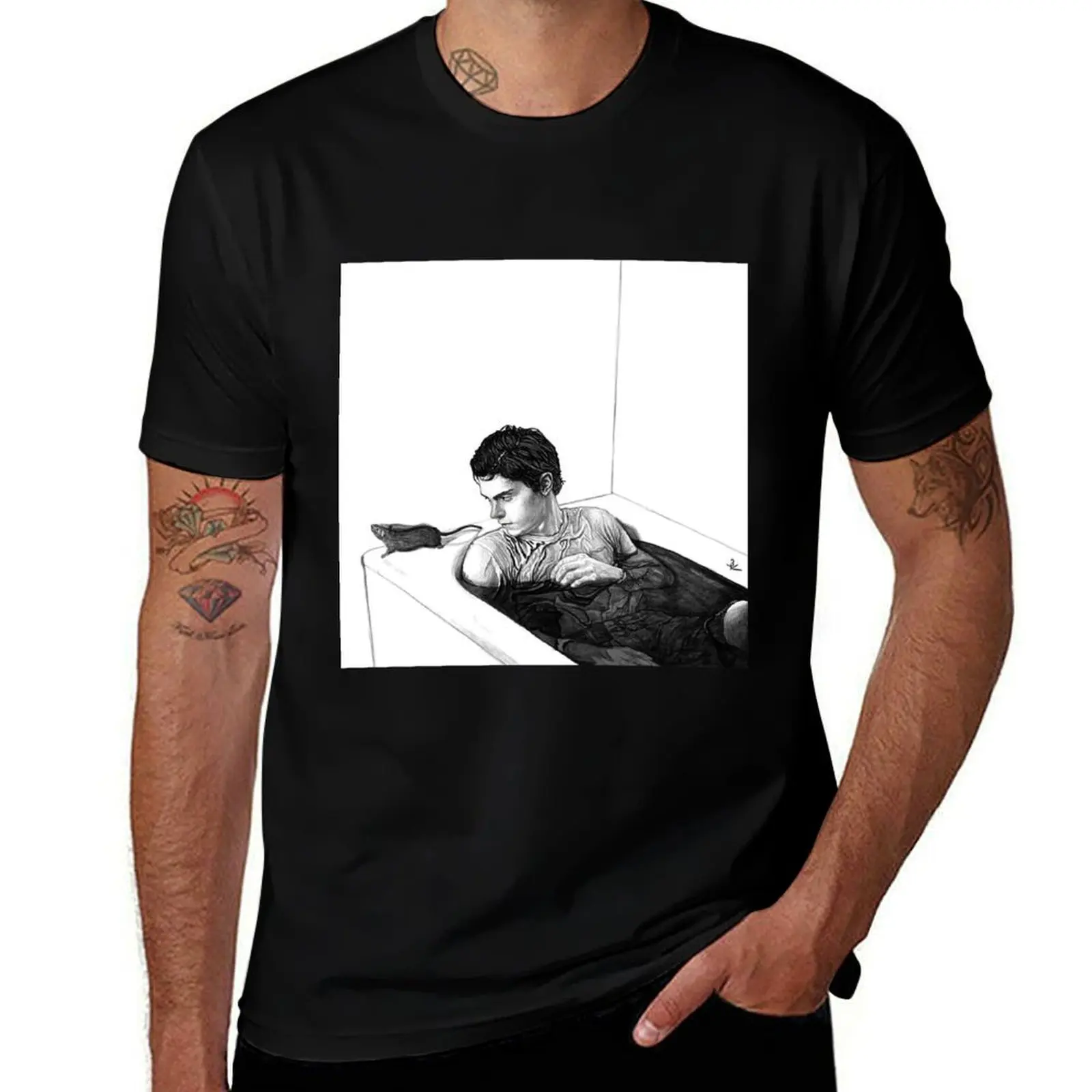 

EVAN PETERS T-Shirt essential t shirt t shirts for man slim fit T-Shirt