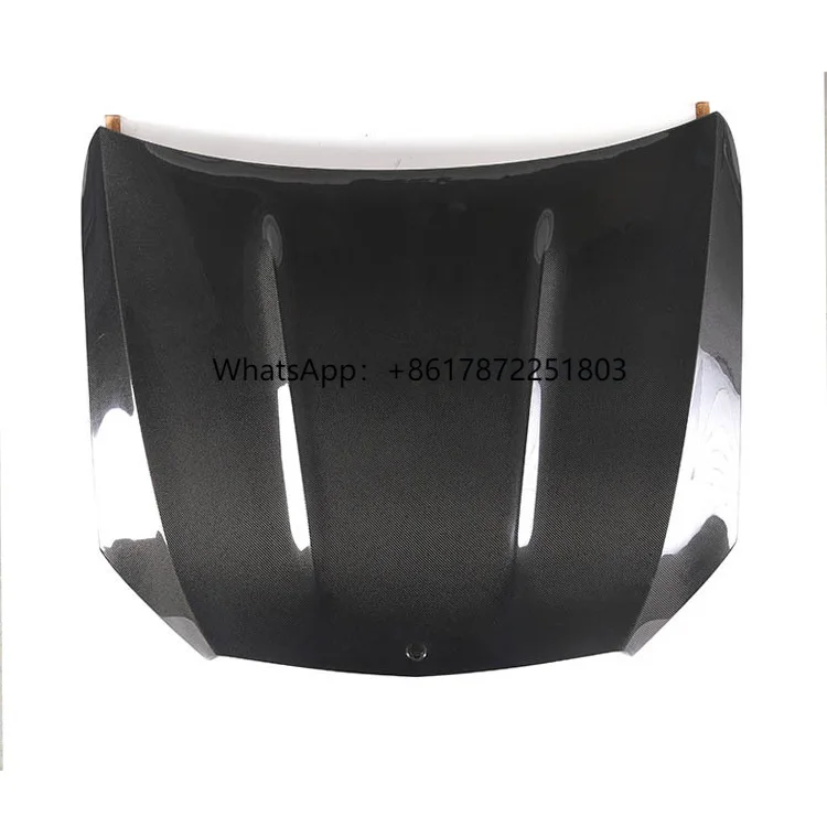 

Car Hood Engine Cover Upgrade to C63 AMG Style Carbon Fibre Engine Hood for C-Class W205 2015-2021