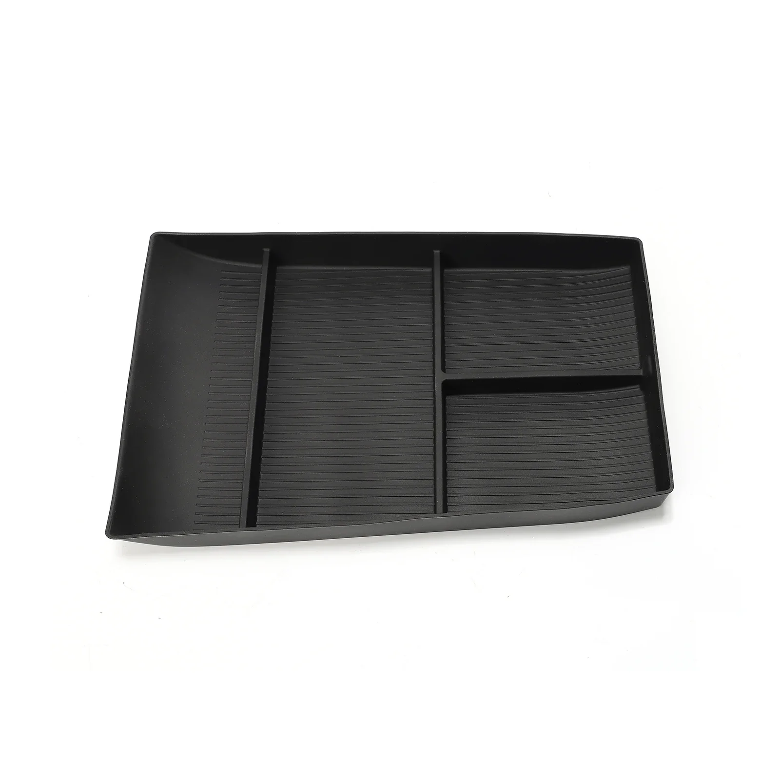 Center Console Storage Box Car Central Lower Layer Tray Silicone Accessories Tidying For Lexus RZ 2023 2024 3