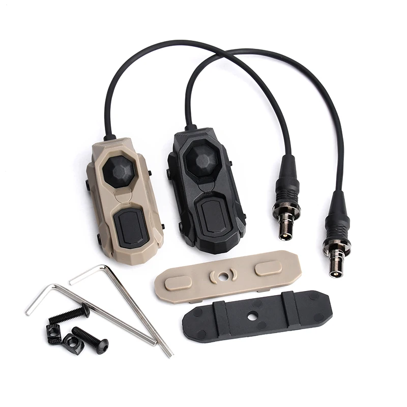 Surefire Flashlight Lamp Head with AXON Switch for 20mm Picatinny Rail Compatible with M300/M600 Models M-LOK Keymod Light Mount