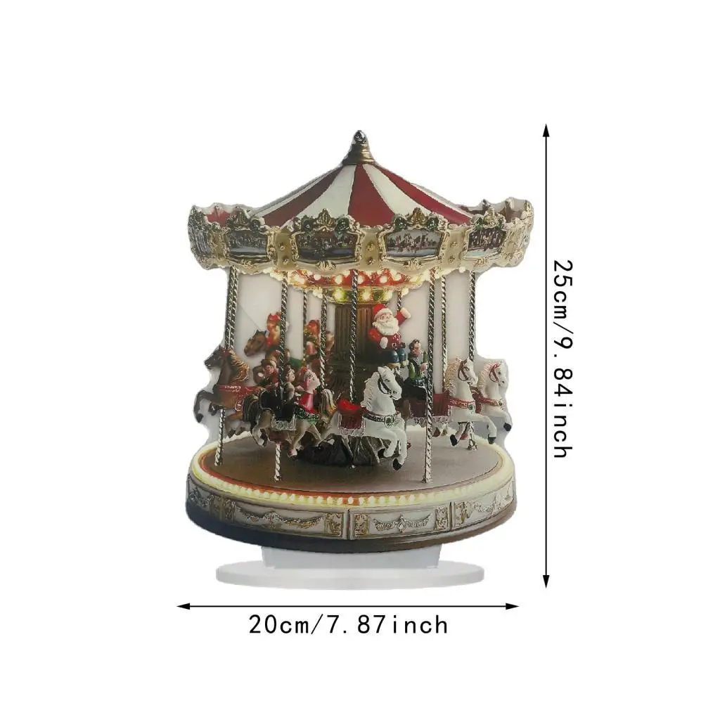 

LED Christmas Carousel Decoration Table Centerpiece for Christmas Daughter