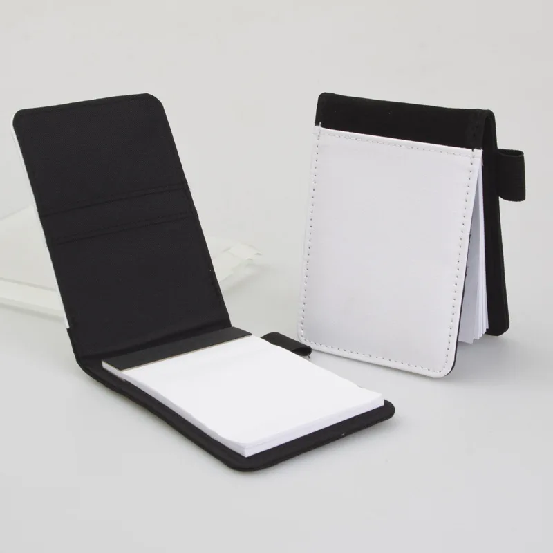 Imagem -03 - Pequeno Modelo Vertical Notebook Sublimação Faça Você Mesmo 10 Pcs em Branco pu