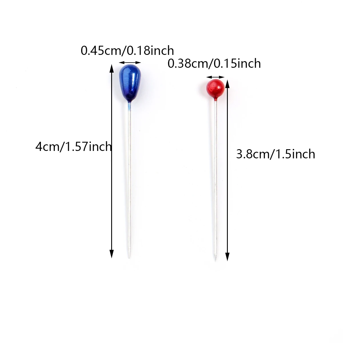 12Sets/Lot 38mm 40mm Colorful Sewing Needles Straight Pin Disc-shaped Package Pin Stitch Knitting For Diy Sewing Fixed Safety