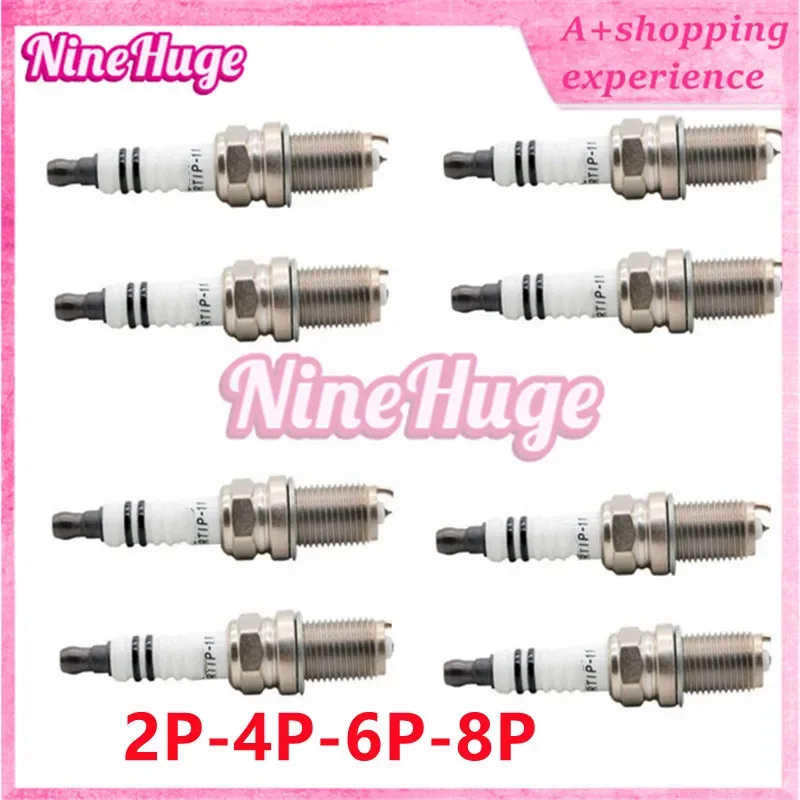 

BCPR6EIX-11/PFR6G-11/IFR6T11/SIFR6A11 For Spark Plug Replacement Iridium Platinum K6RTIP-11 SK20R11