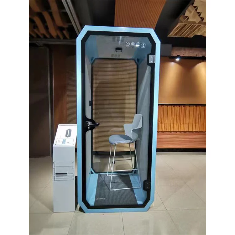 Customized Office Furniture Phone Pod Sound Reduce Acoustic Soundproof Office Recording Booth For Sale