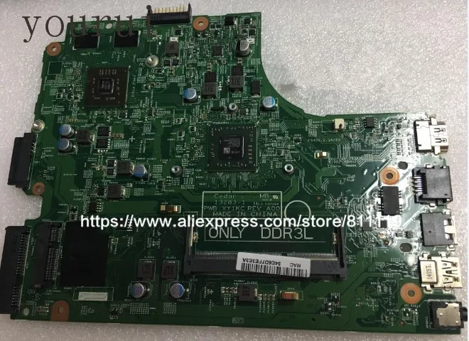 

CSRZSZ CN-052GNY 052GNY 52GNY For Dell Inspiron 3441 3541 Motherboard 13283-1 XY1KC With E1-6110 cpu