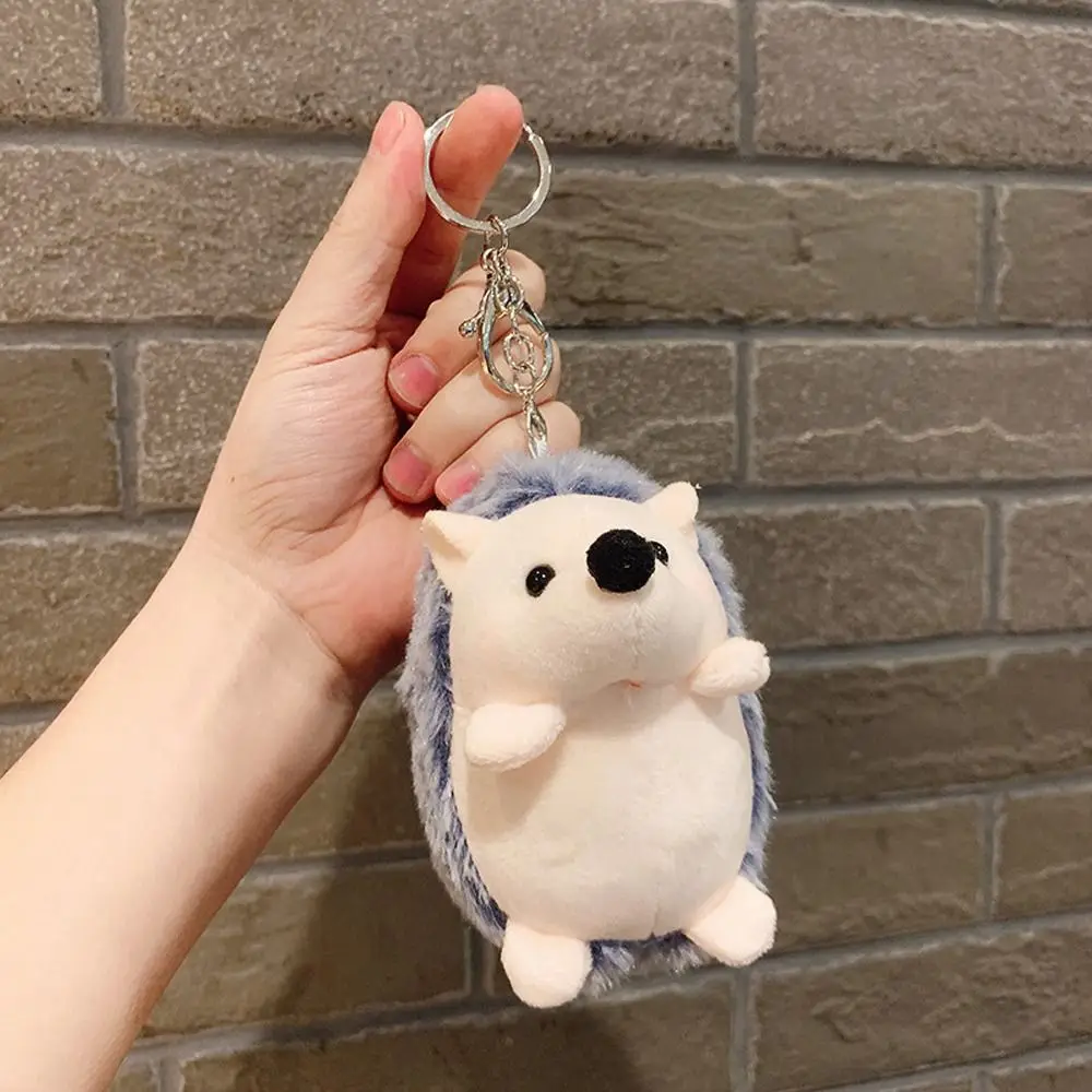 Kawaii Cute Alloy Cartoon Girl Gift Hanging Ornament Plush Toy Korean Style Key Chain Bag Pendant Car Key Ring Girls Key Chain