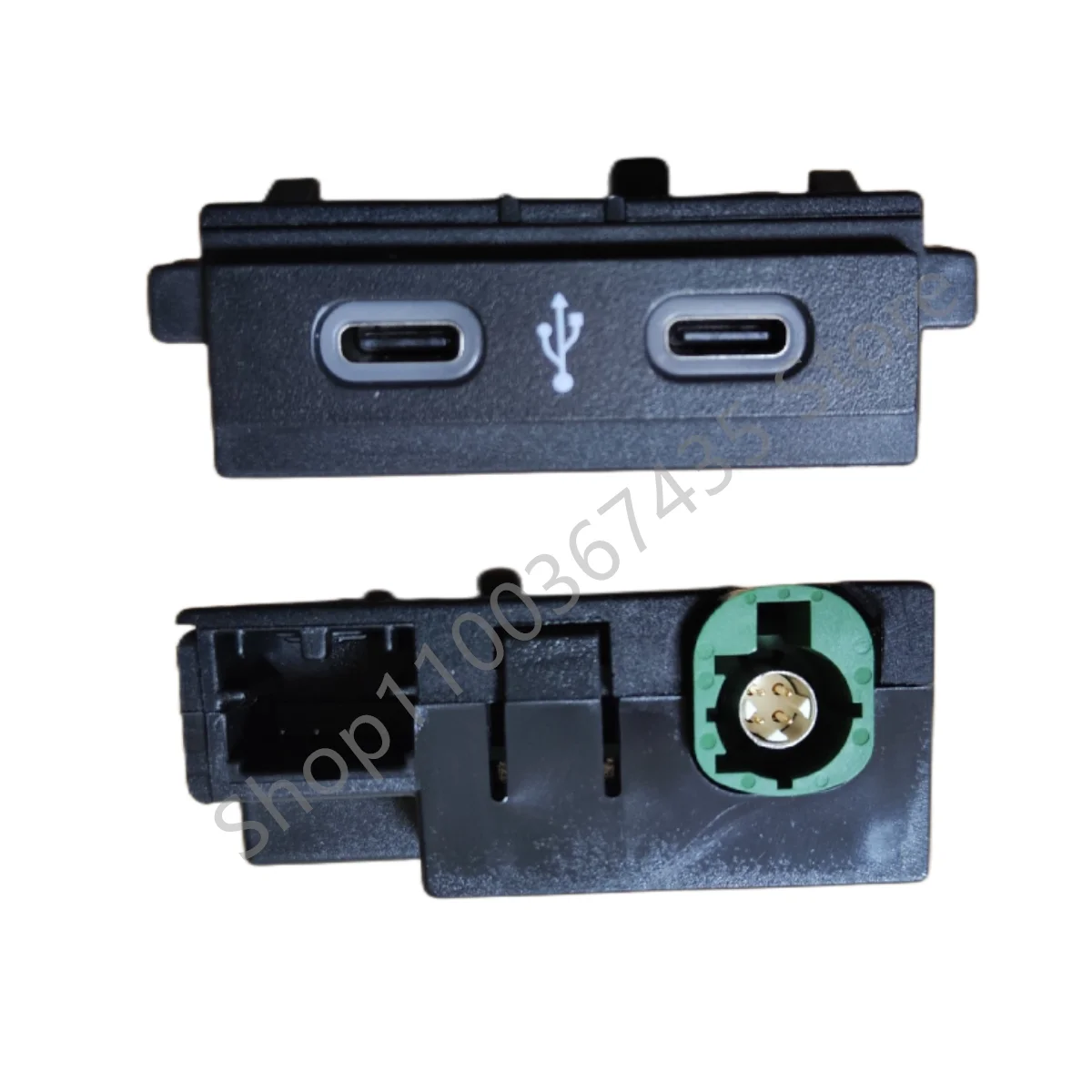 2GD035736 Front Console USB Ports For VW Jetta  ID.6 T-Cross T-roc  2G6035736 2GD035736