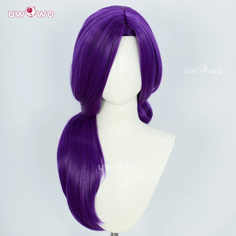 

UWOWO Morgana Wig Game LOL:Spirit Blossom Morgana Cosplay Wig Long Hair Purple Wig Halloween Wig