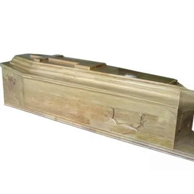 

Wood ataudes European coffin pure solid wood sturdy and durable carrying thoughts