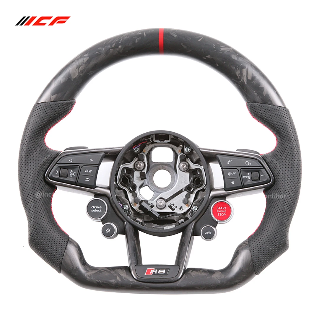 Carbon Fiber  Steering Wheel for  Audi R8 TT  TTS