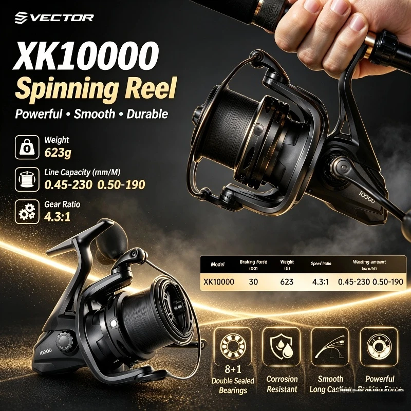 moulinet-de-peche-teben-xk-big-game-resistant-a-l'eau-salee-en-alliage-d'aluminium-bobine-inclinee-pour-surfcasting-leurre-et-peche-au-lancer