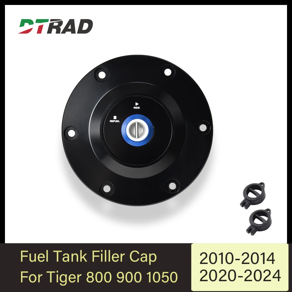 

Motorcycle Quick-Release Fuel Tank Cap For Tiger 800 900 1050 2010 2011 2012 2013 2014 Oil Cover with Key