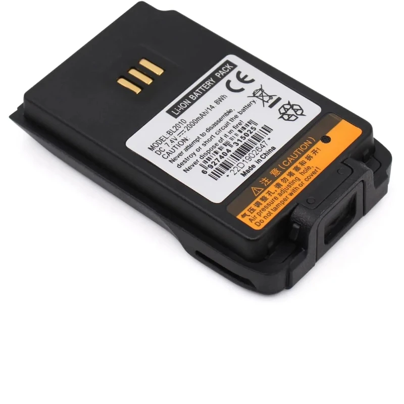 สำหรับวิทยุสื่อสาร PD402i PD412i PD482i PD502i PD562i PD602i แบตเตอรี่ลิเธียมไอออนแบบชาร์จได้ 2000mAh รุ่น BL2010 แบตเตอรี่สำรอง
