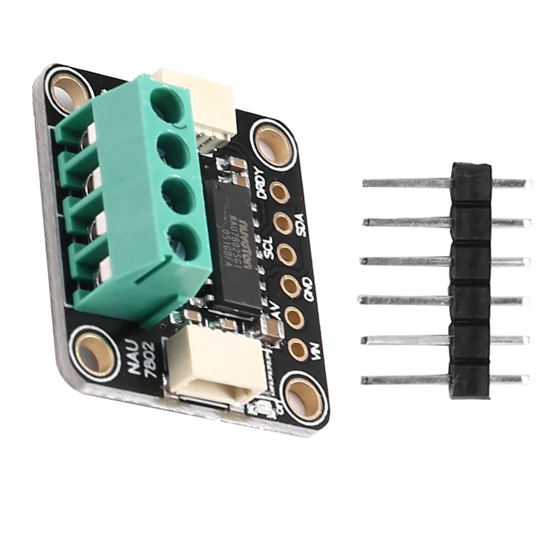 

ABJF-высокая точность 4538 NAU7802 24-битный модуль АЦП Интерфейс STEMMA Qwiic для продвинутых проект электронных применений