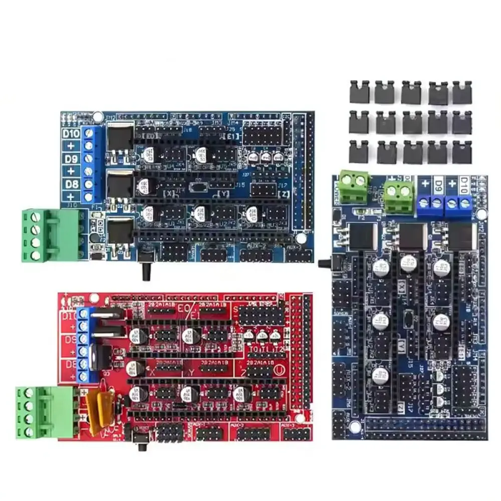 Mainboard For Kemeixing RAMPS 1 4 1 5 1 6 3D Printer Controller Board Reprap Accessory Electronic Control Module Hardware