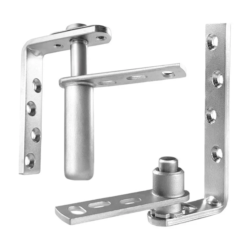 

Stainless steel up and down shaft, bar automatic reset door, automatic rebound invisible hinge