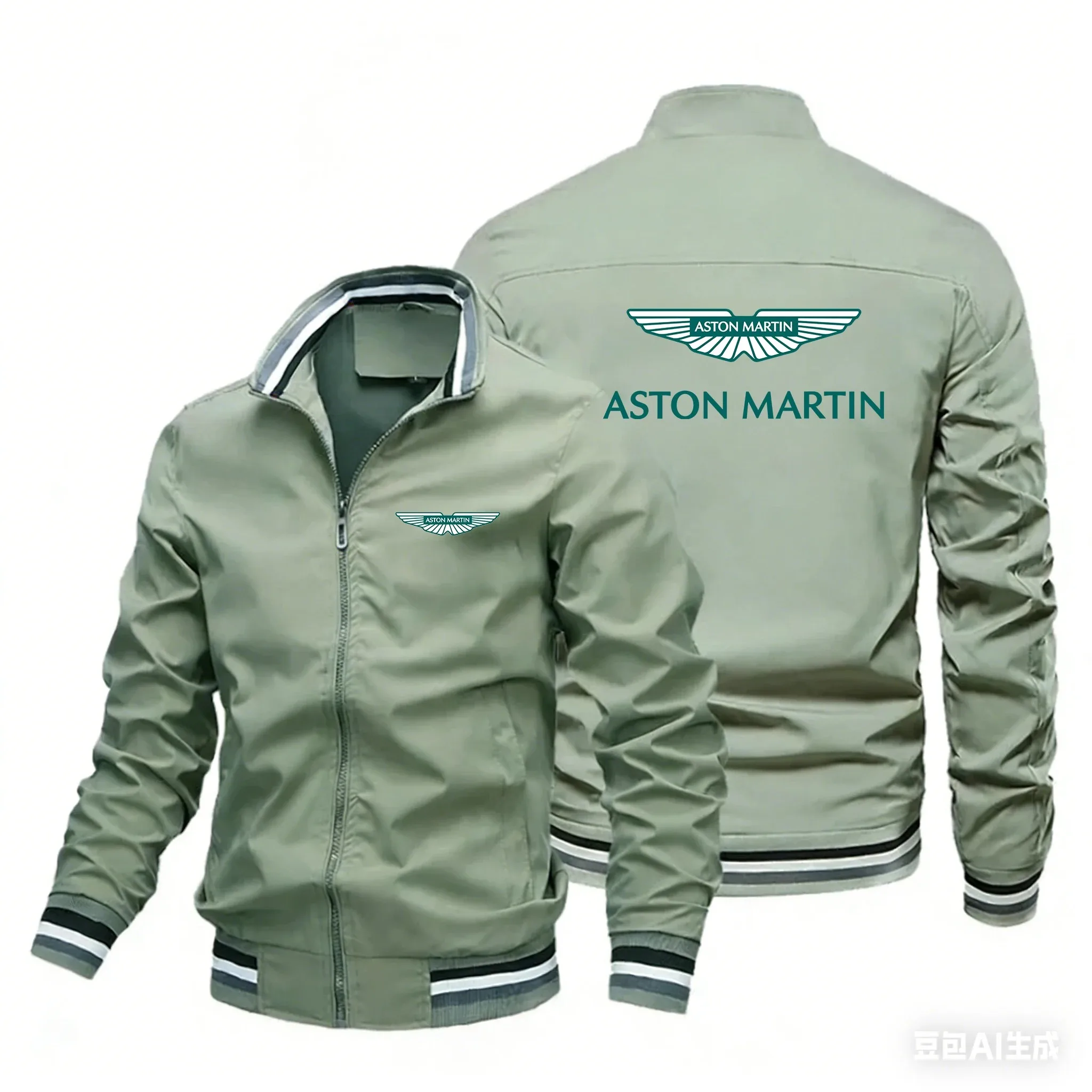 

2026 Spring and Autumn Aston Martin Racing Suit Car Enthusiast Men's and Women's Casual Sport Windproof Jacket Fast Delivery