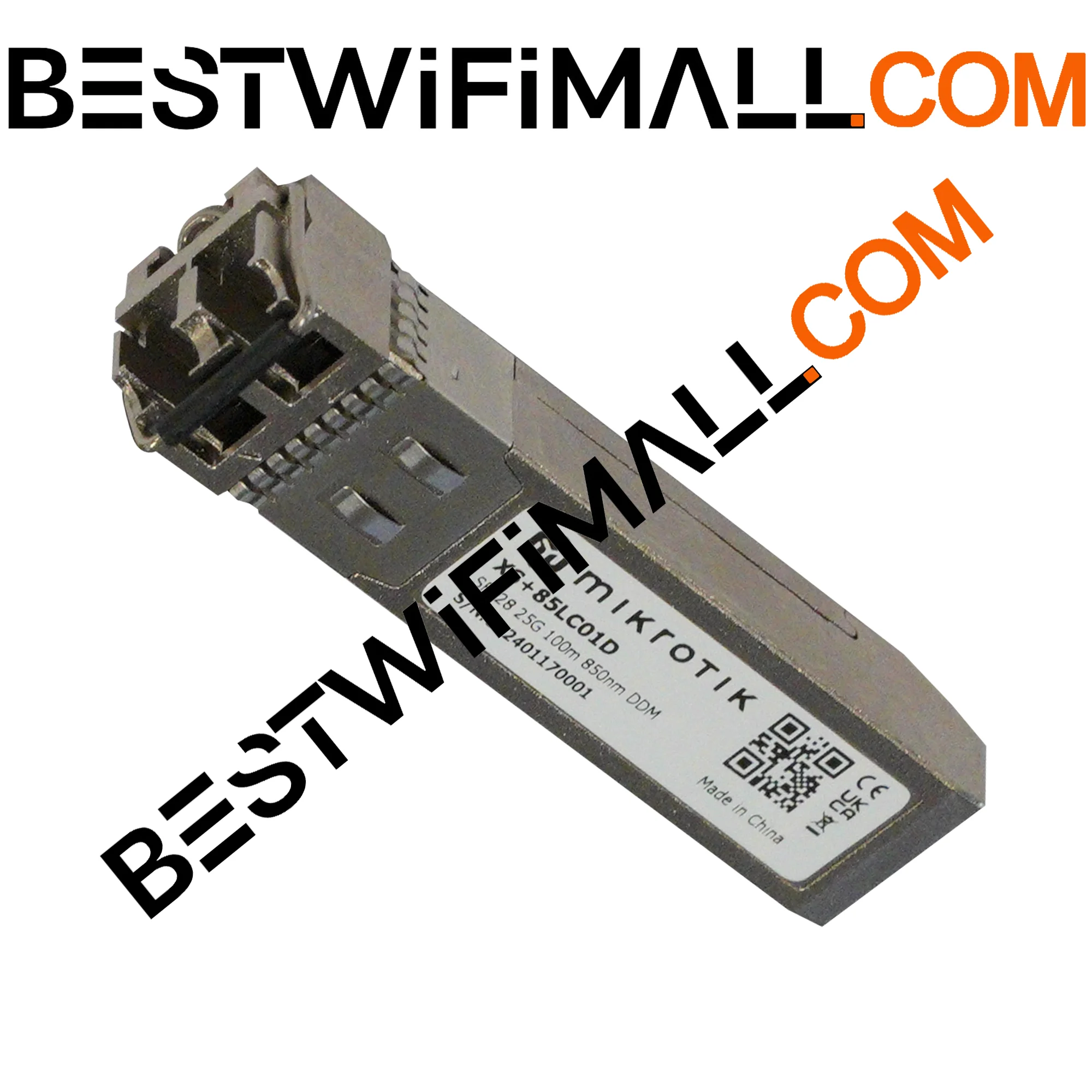 

MikroTik XS+85LC01D A Cost-Effective 1.25G SFP, 10G SFP+ and 25G SFP28 Module for the 100 Meter Range