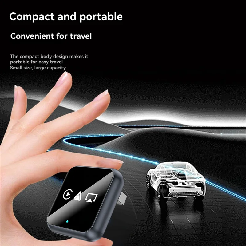 B27B Smart AI 3 в 1, беспроводной адаптер Carplay Airplay, Android, автоматический USB-ключ, проводное соединение B