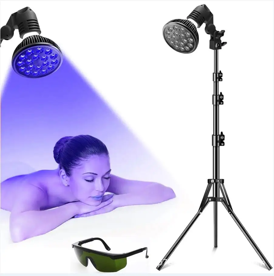 

Red Light Therapy Device Bulb, 850nm, 660nm, Combo with Adjustable Tripod,E27 Near Infrared Therapy Lamp for Body Pain Relief