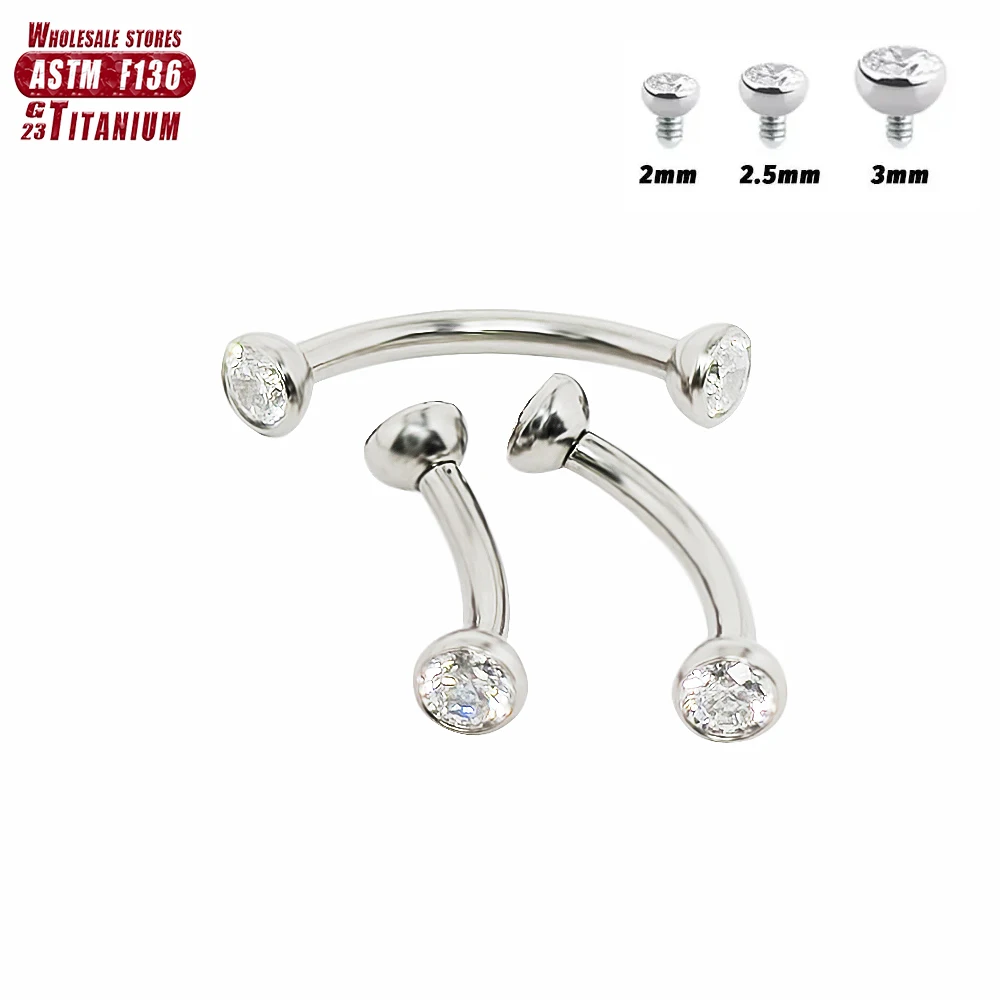 F136 Titanium Eyebr…