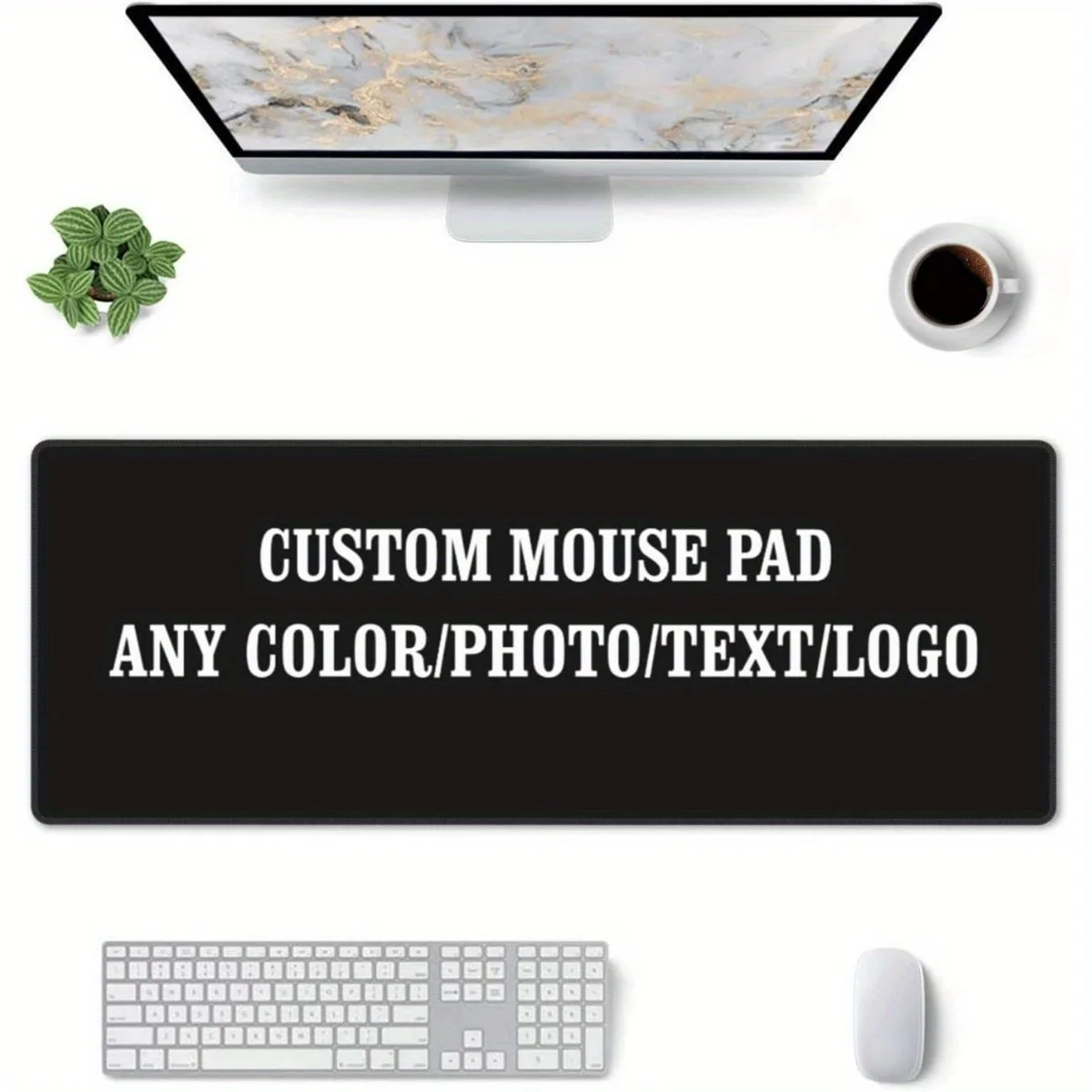 

Oversize Custom Gaming Mouse Pad Personalized Landscape Image Print Anti Slip Desk Mat Water Proof Computer Table Pad