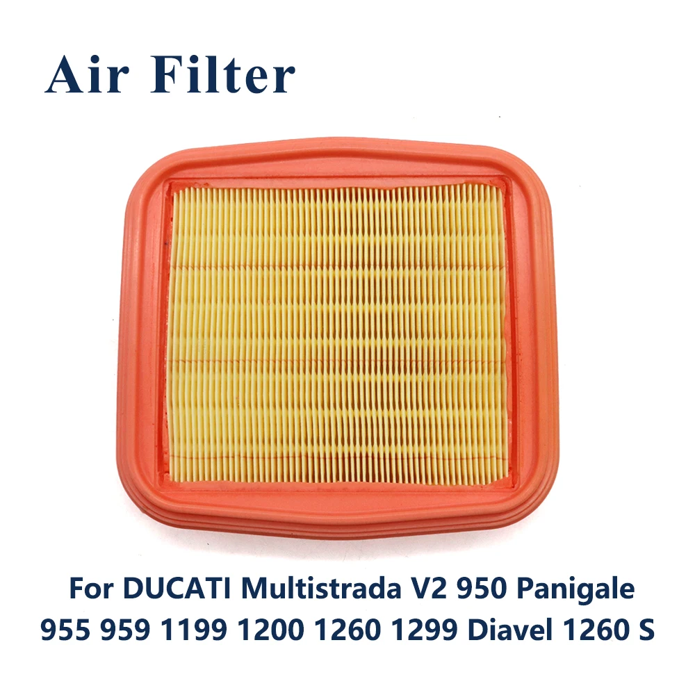 

For DUCATI Multistrada V2 950 Panigale 955 959 1199 1200 1260 1299 Diavel 1260 S Motorcycle Air Filter Engine Intake Cleaner