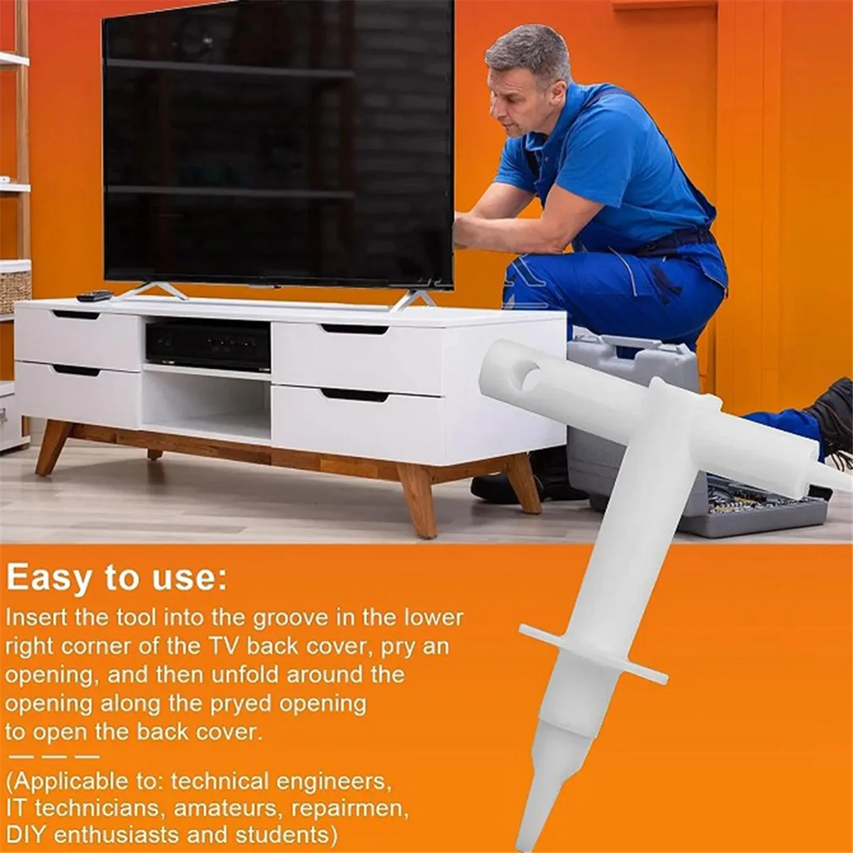 ไขควงอเนกประสงค์สำหรับ BN81-14946B BN81-12884 Samsung LCD TV สีดำ