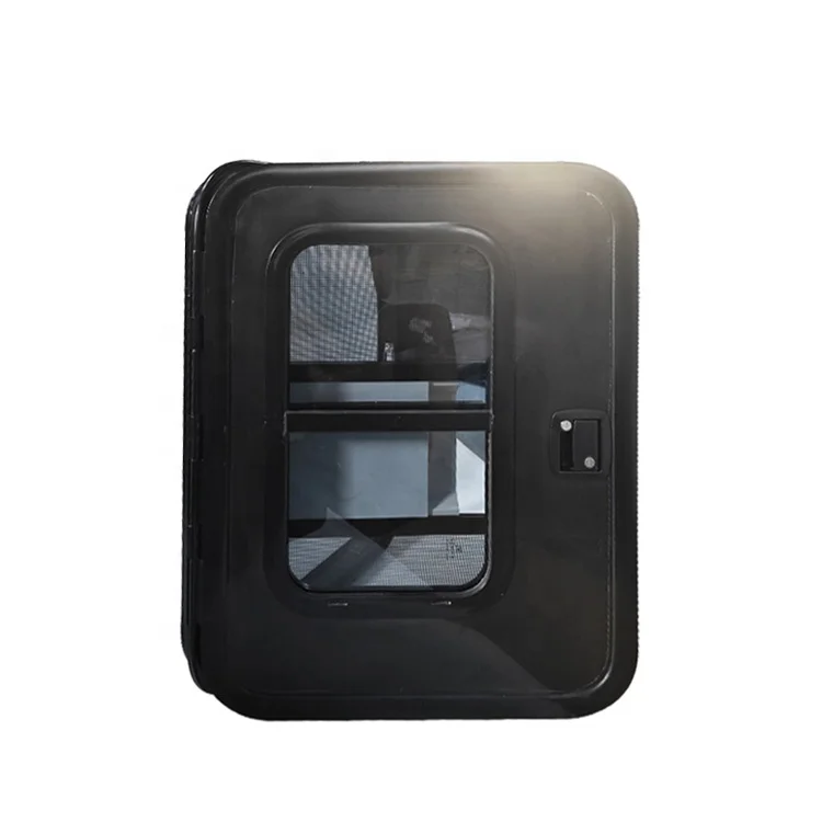 

Popular Mini Camper Trailer RV Doors with Up and Down Sliding Windows