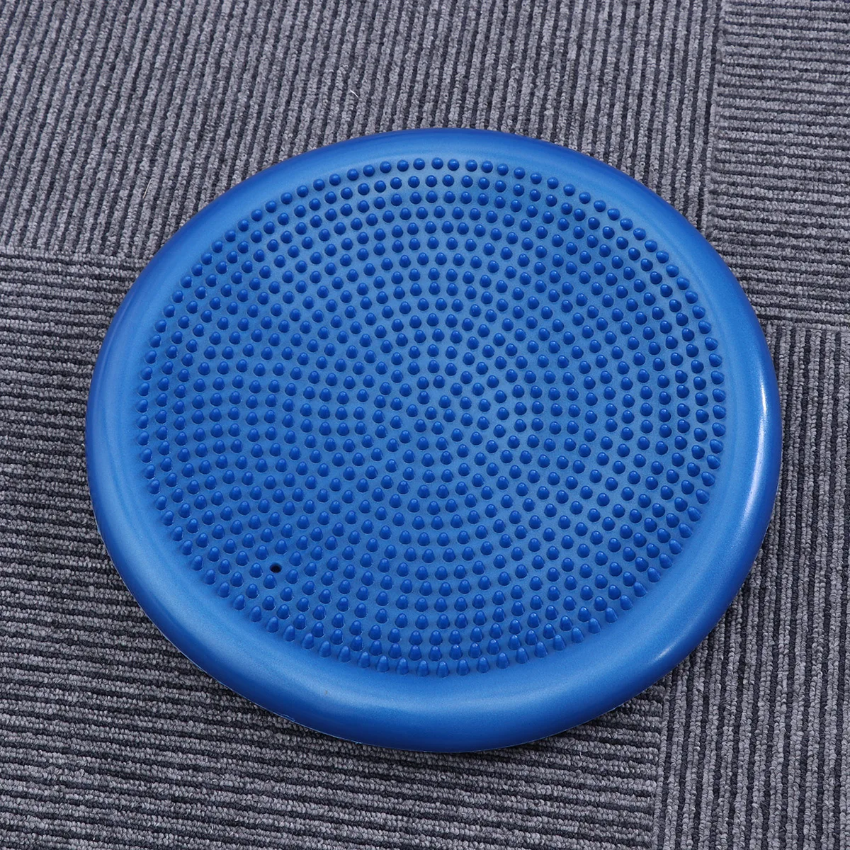 Extra dikke opgeblazen balansschijf 13 inch diameter kernstabiliteit wiebelkussen verlicht rugpijn blauw