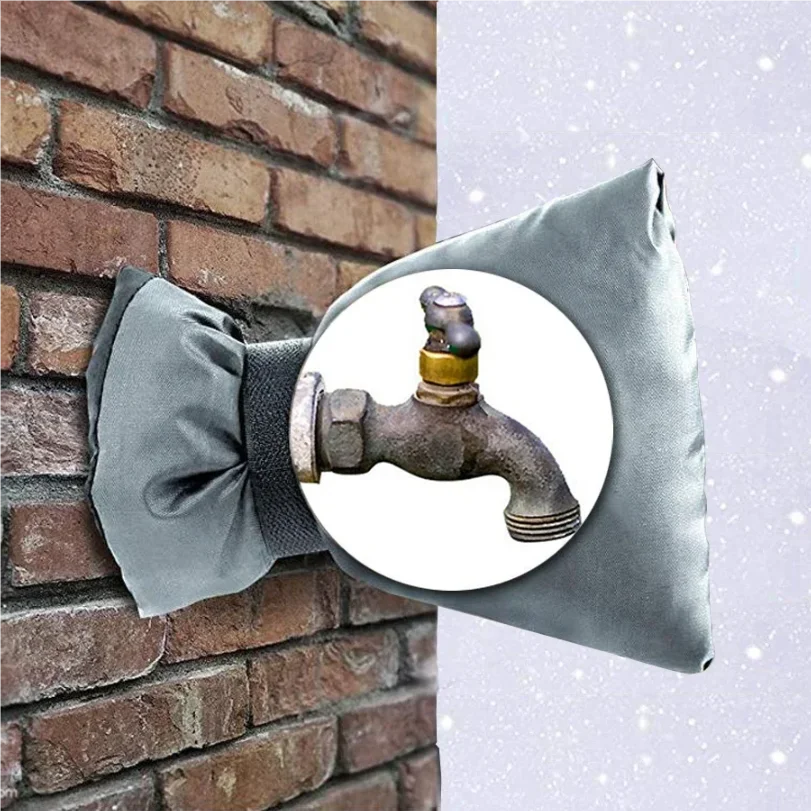 

Outdoor Faucet Cover, Winter Freeze Protection Insulation for Water Taps, Garden Faucet Protector