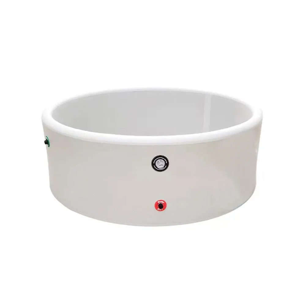 HAPPYGO Wholesale PVC Oversize Round Foldable Inflatable Swimming Spa Bath Tub With 1700L Capacity For Outdoor Use
